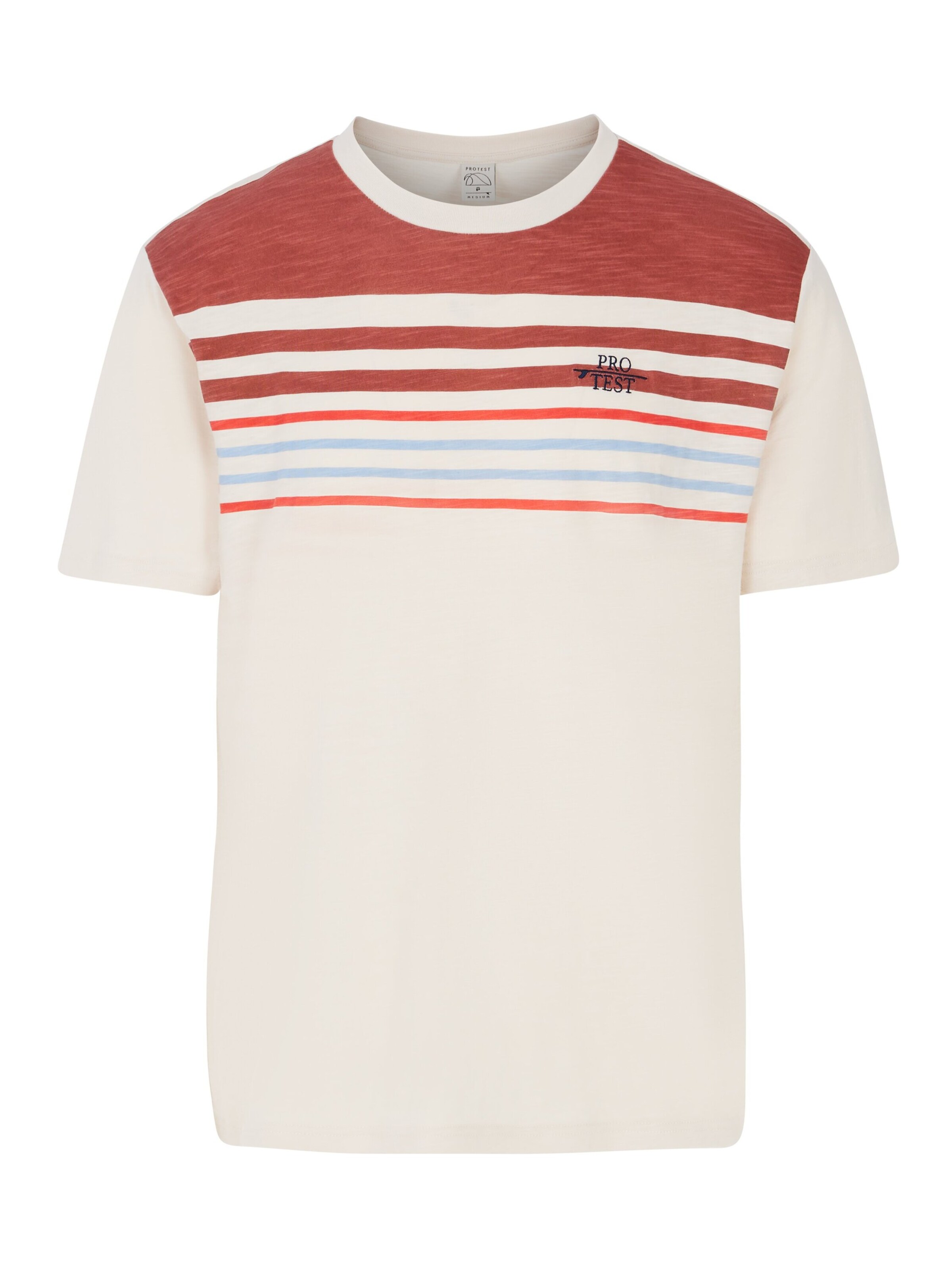 PROTEST Shirt 'PRTHowlen' in Red: front