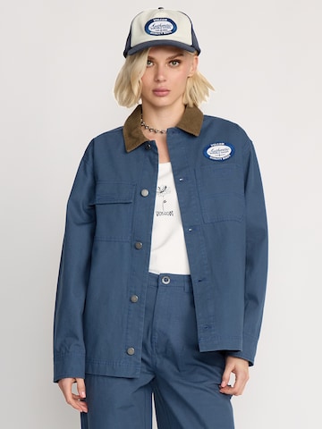 Volcom Tussenjas in Blauw: voorkant
