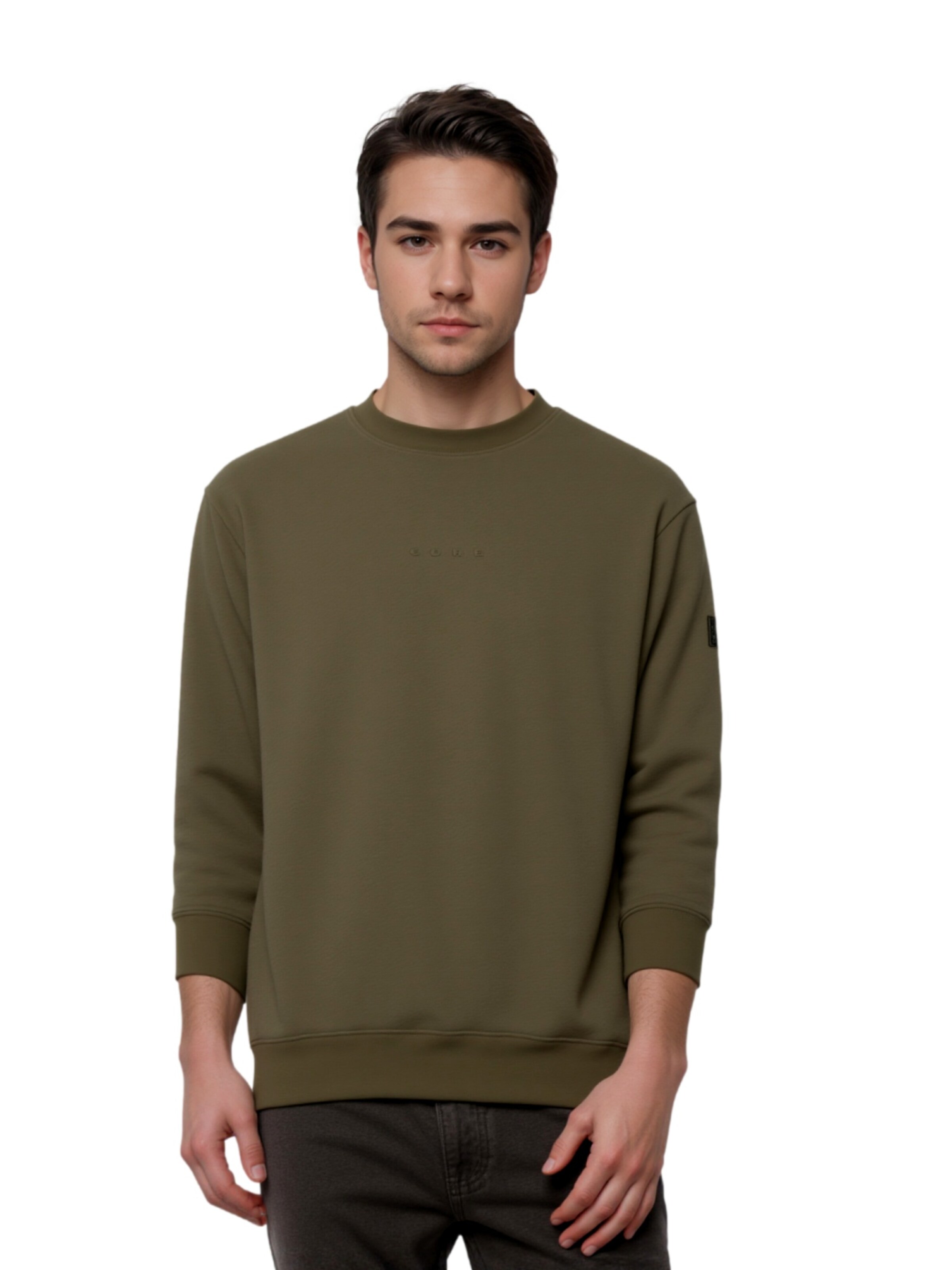 JACK & JONES Bluzka sportowa 'Point' w kolorze zielony: przód