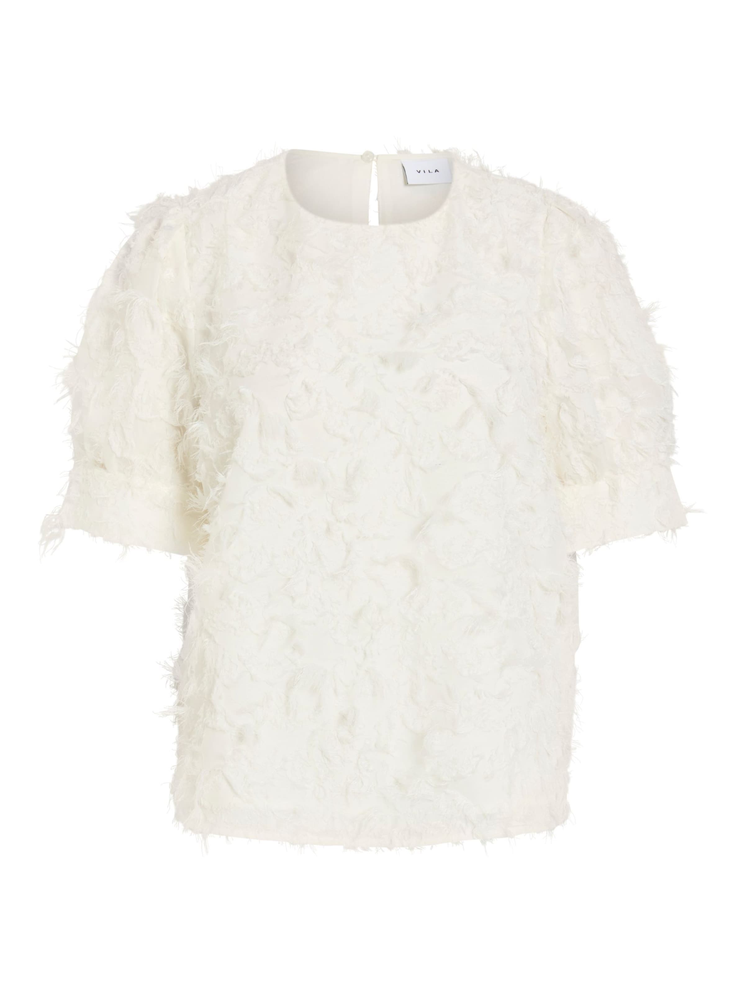 VILA Blouse in White: front