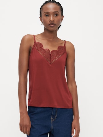 Vero Moda Petite Topp 'VMGLADYS' i röd: framsida