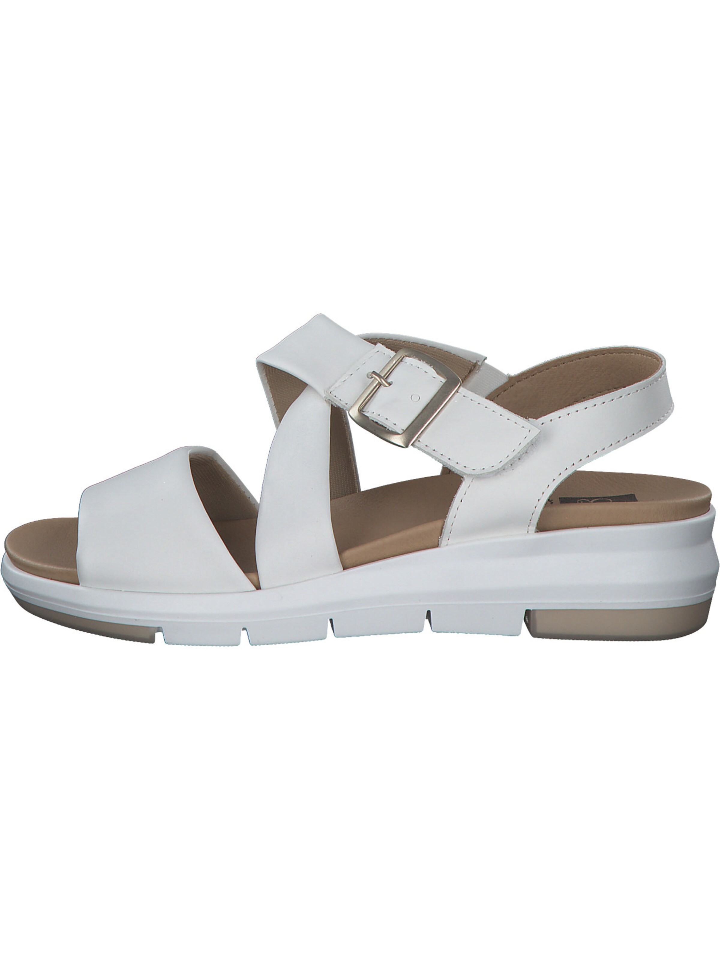 Sandales à lanières 'Maria 07 1300' ACO en blanc