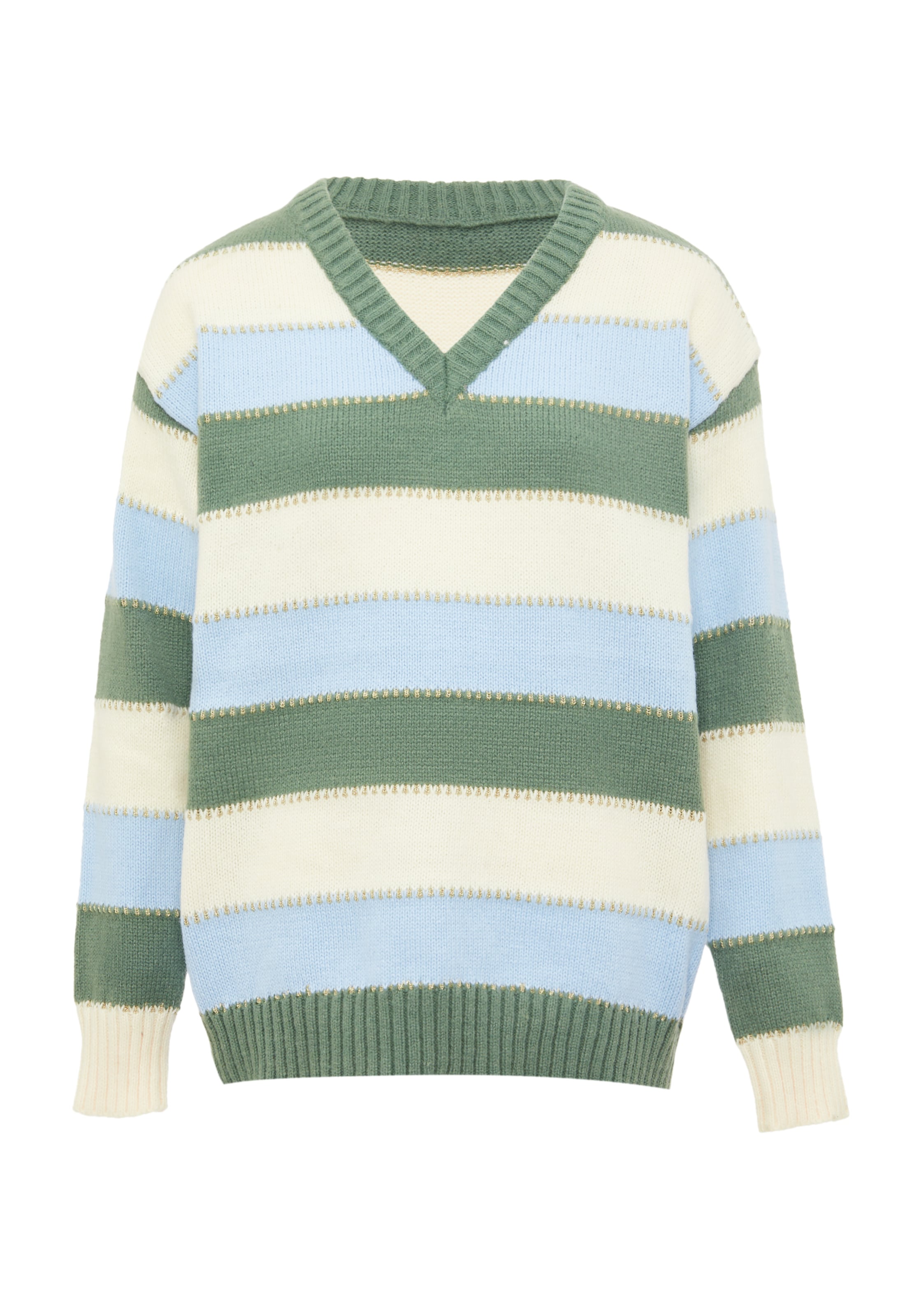 Jalene Pullover in Blau: Vorderseite