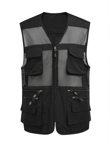 Youthup Sports Vest in Black: front
