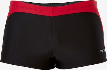 BECO the world of aquasports Swim Trunks 'Side Flash' in Red: front