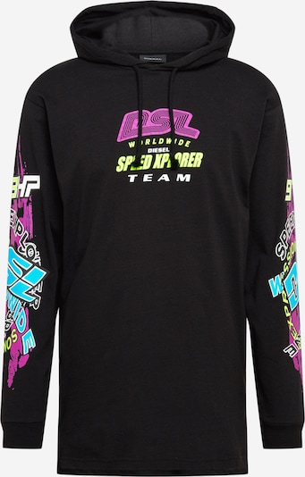 DIESEL Sweatshirt in hellgelb / jade / fuchsia / schwarz / weiß, Produktansicht