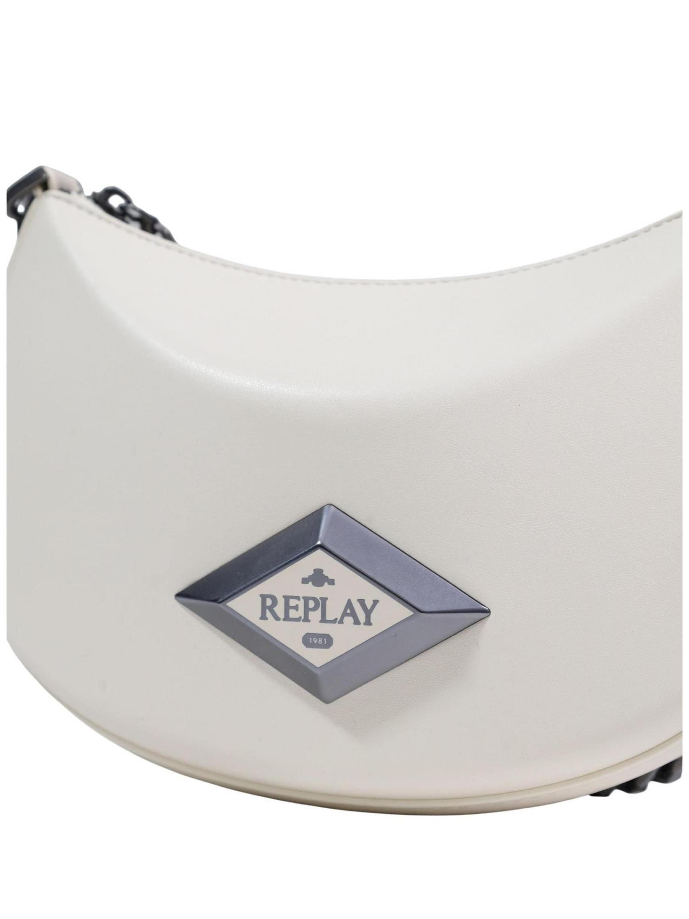 Borsa a spalla 'FW3762.000.A0015G' di REPLAY in bianco