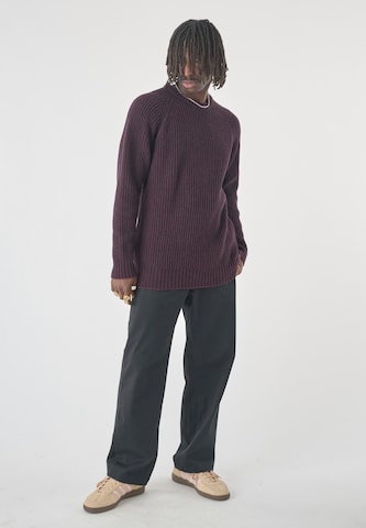 Cleptomanicx Pullover 'Big Ben' in Rot