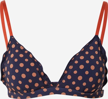 BeckSöndergaard Triangle Bra 'Pistea' in Blue: front