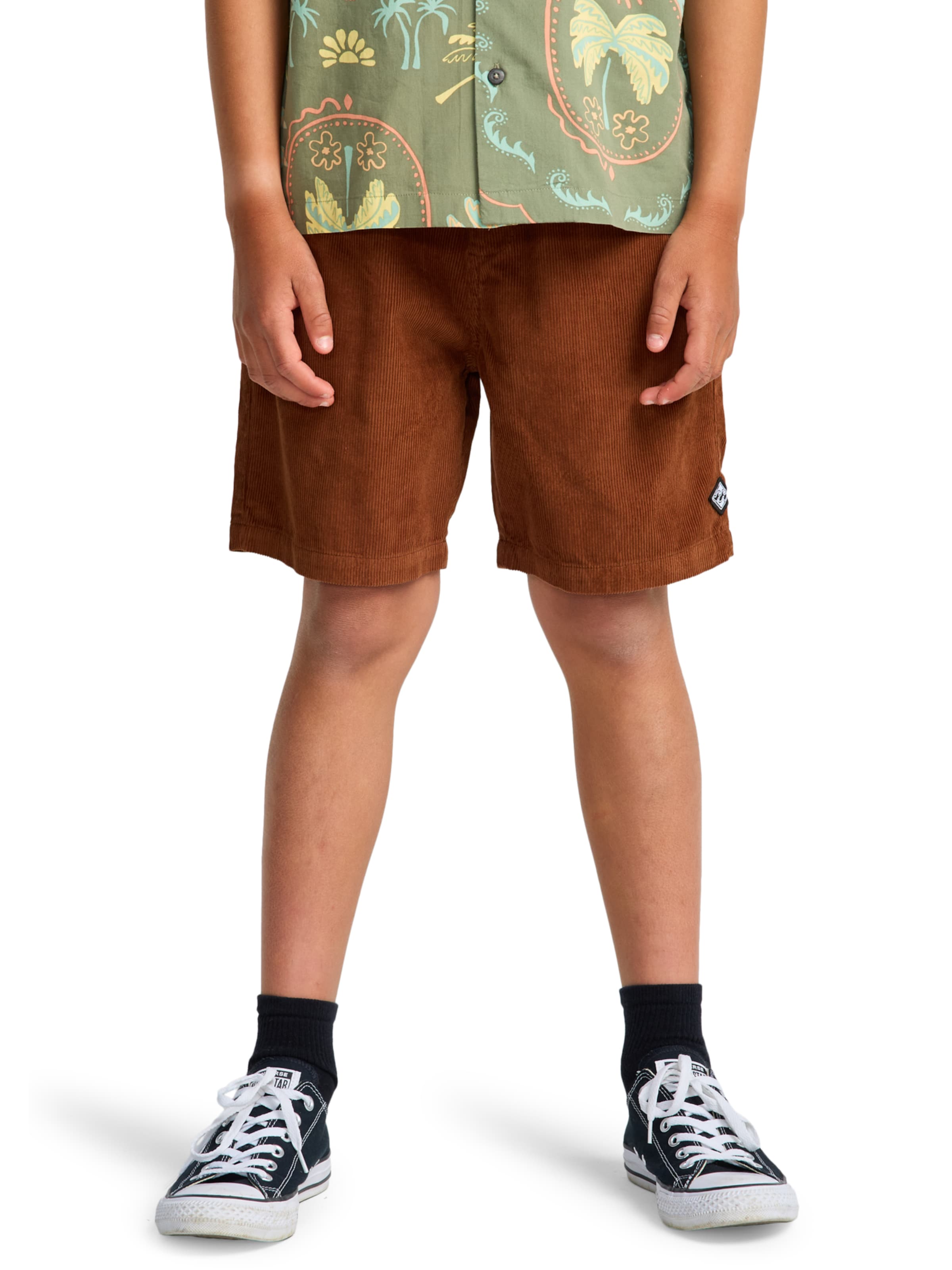 BILLABONG Loosefit Shorts 'Larry' in Braun: Vorderseite