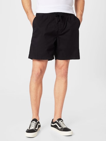 Loosefit Pantalon 'Range' VANS en noir : devant