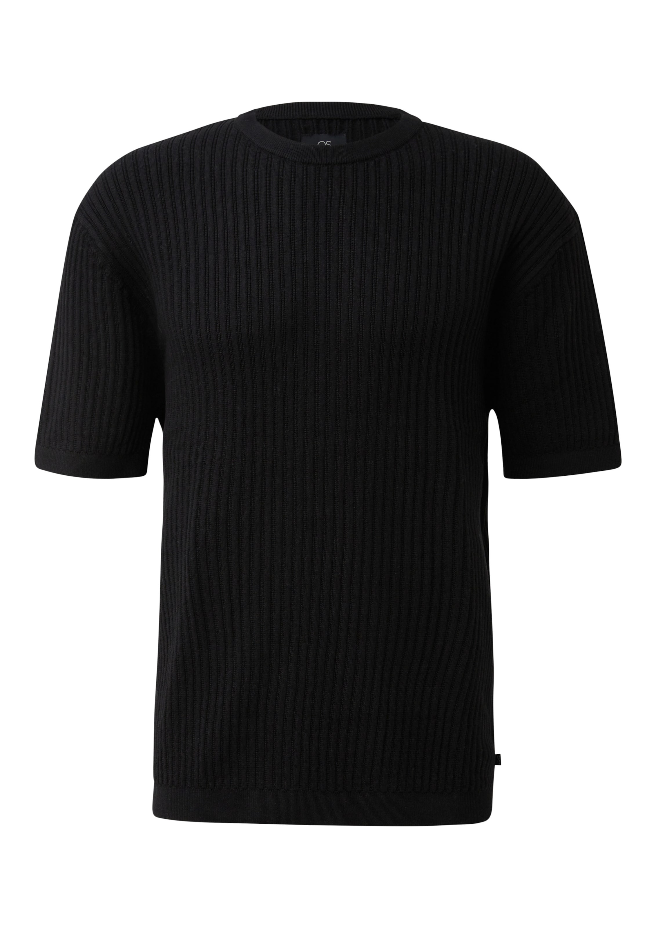 QS Pullover in Schwarz: Vorderseite