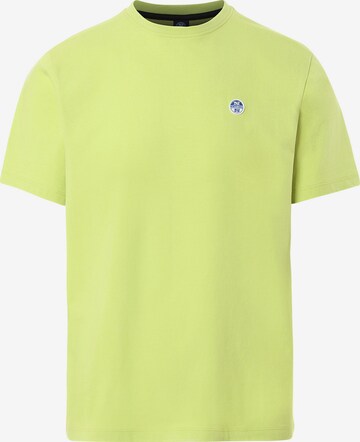 T-Shirt North Sails en vert : devant