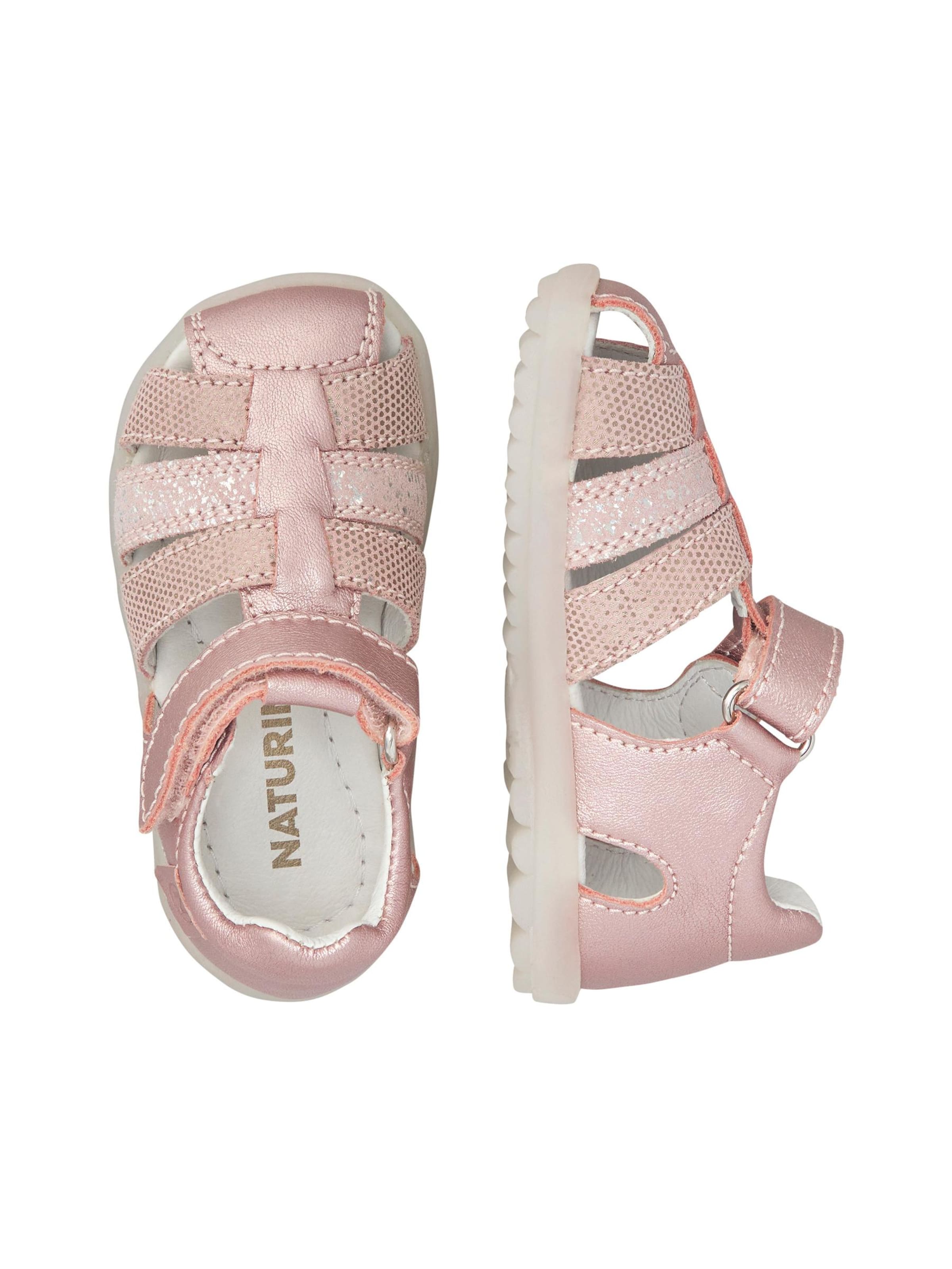 NATURINO Sandalen 'SEE' in Roze