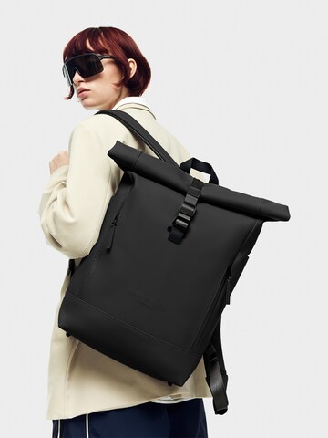 Sac à dos Gaston Luga en noir : devant
