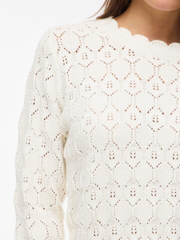 VILA Pullover 'VILowen' i hvid
