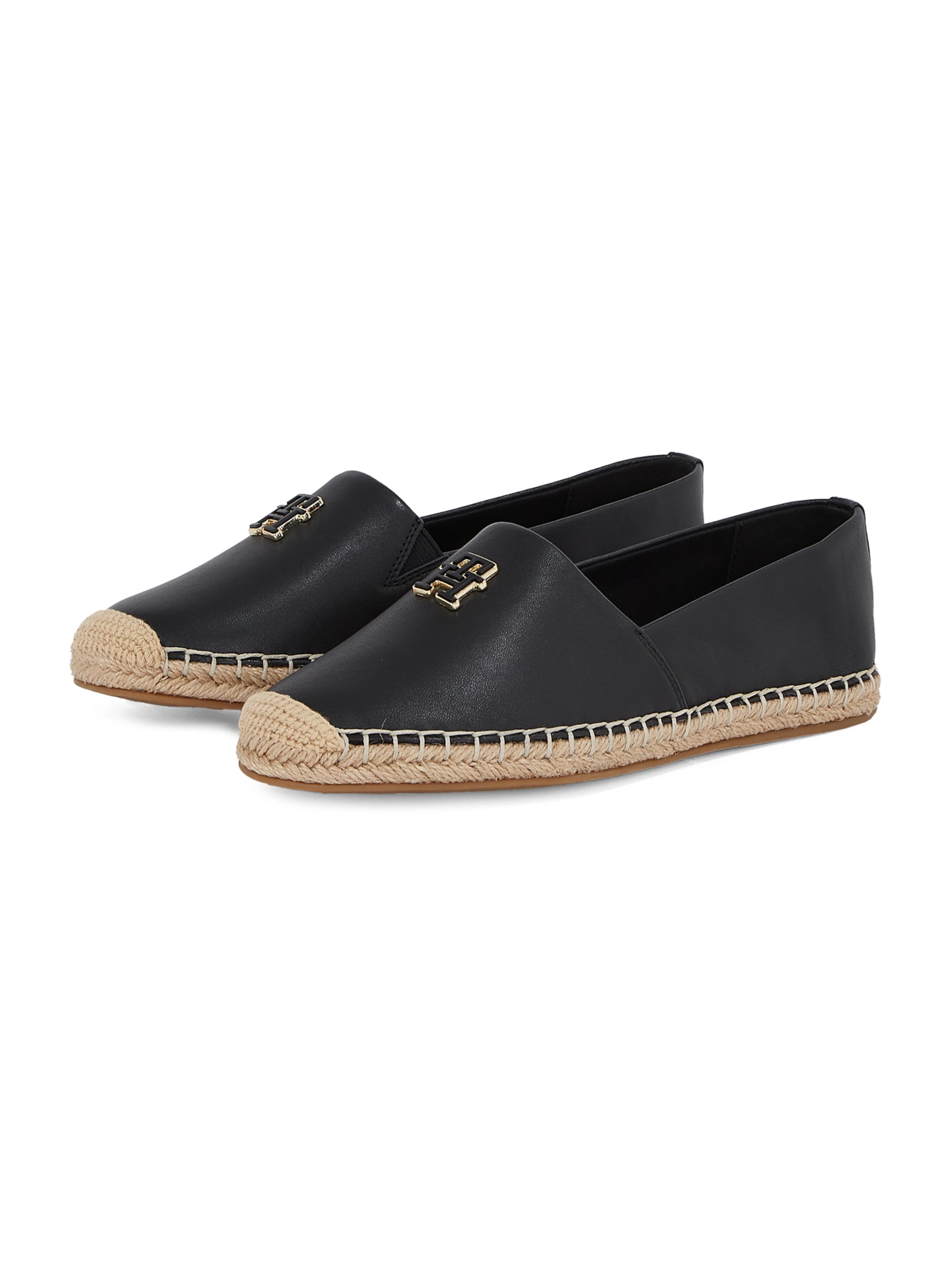 Espadrile de la TOMMY HILFIGER pe negru