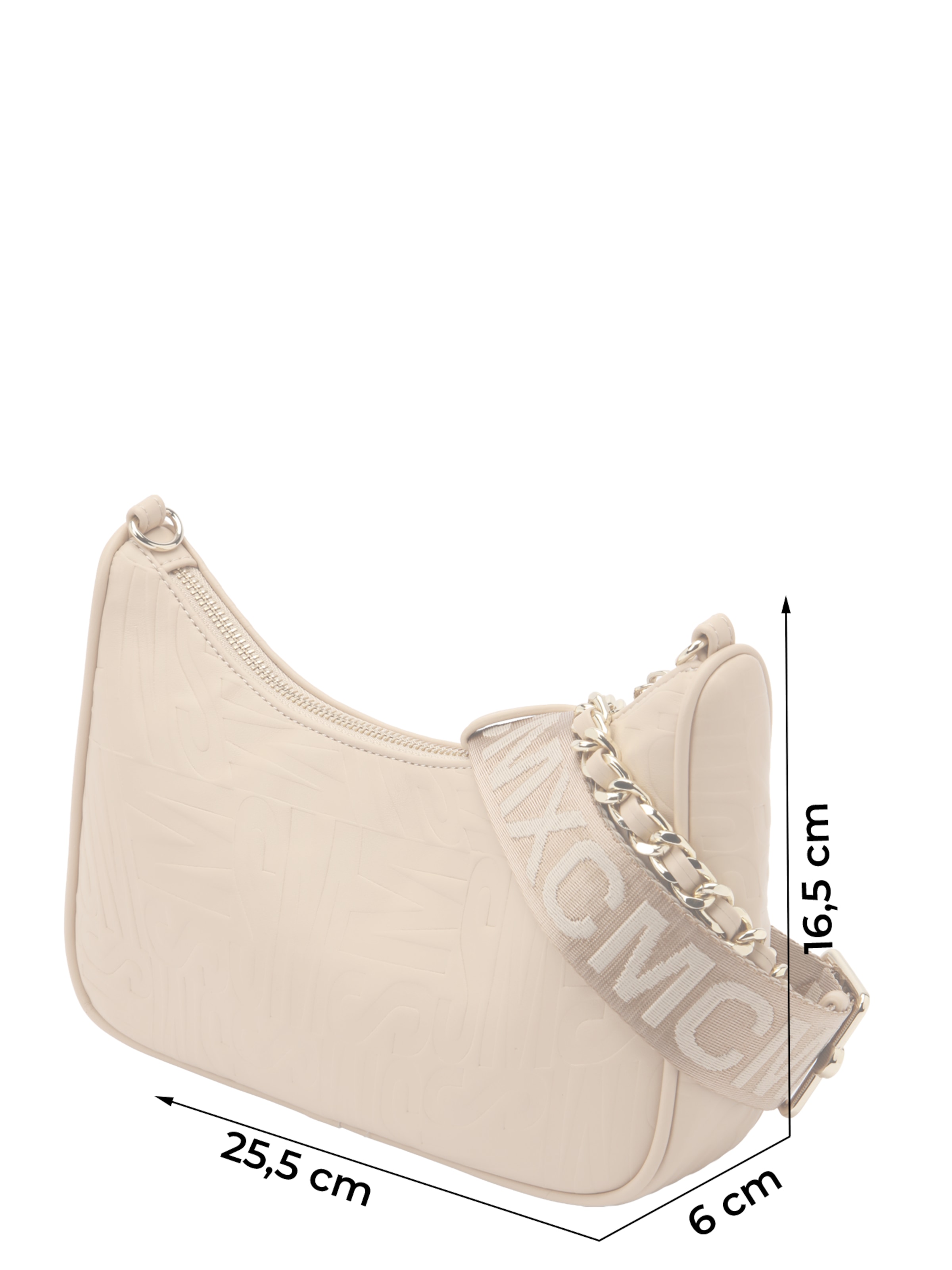 STEVE MADDEN Shoulder Bag 'Btwistie' in Beige: front
