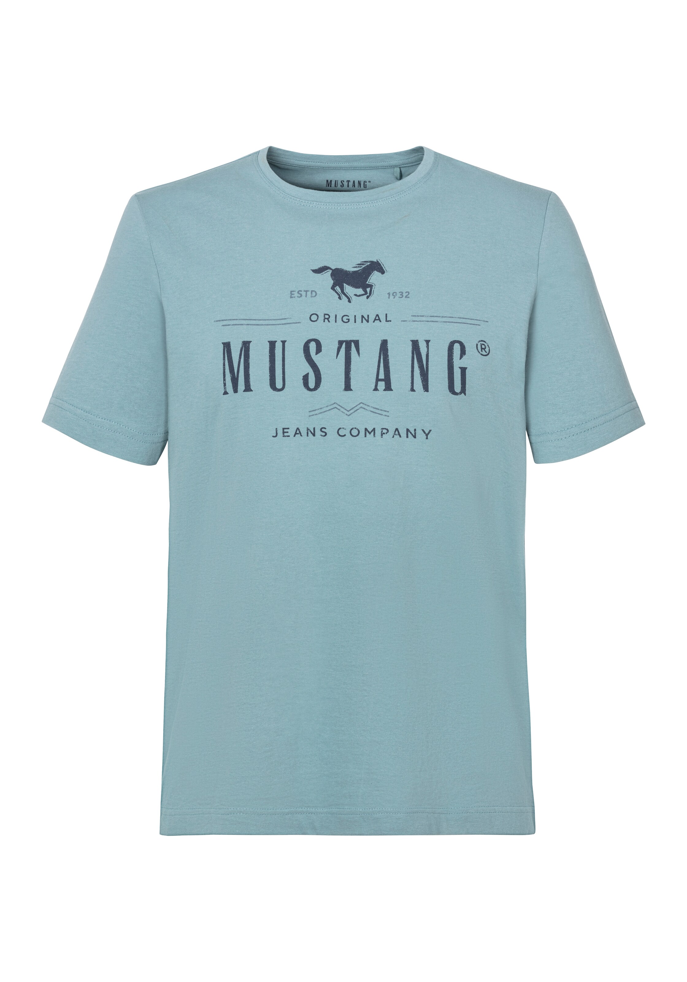 MUSTANG Shirt in Blue: front