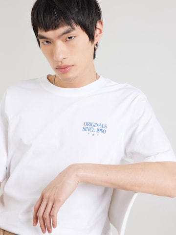 JACK & JONES T-Shirt 'JWHMykonos' in Weiß