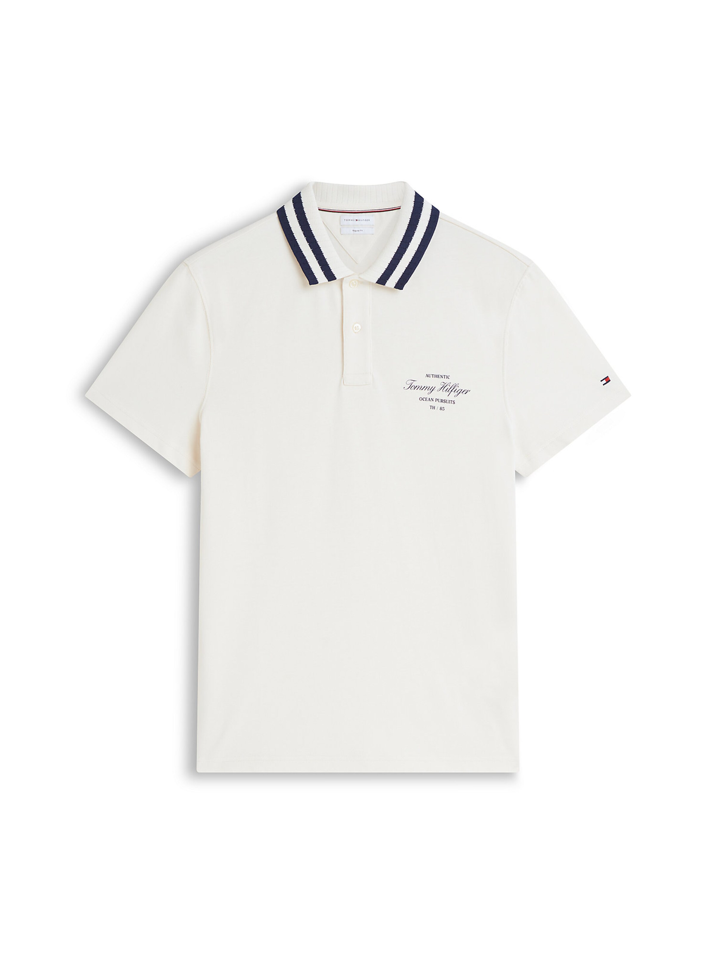 TOMMY HILFIGER Poloshirt in elfenbein, Produktansicht