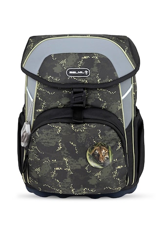 Belmil Schulranzen Set 5 tlg Kinderrucksack Maxi mit Brustgurt in Grün