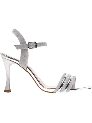 Limoya Slingback Pumps 'Julianna' in Silver: front