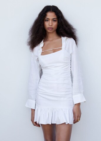 MANGO Kleid 'Darling' in Weiß