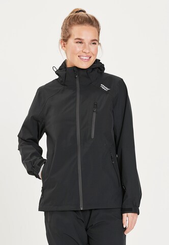 Weather Report Outdoor Jacket 'Camelia W-Pro' in Black: front
