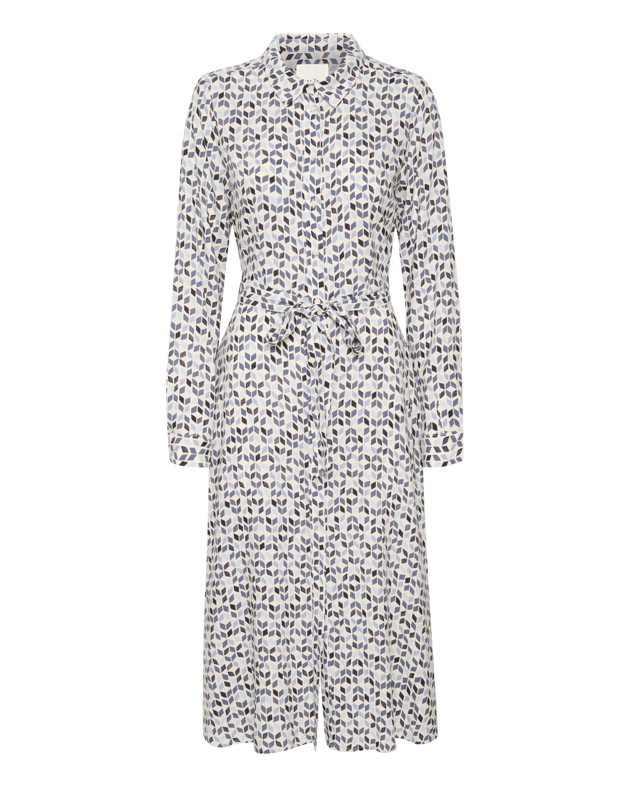 Part Two Dress in Blue: front