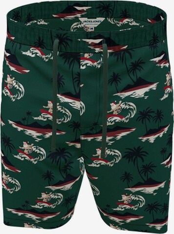 JACK & JONES Broek in Groen: voorkant