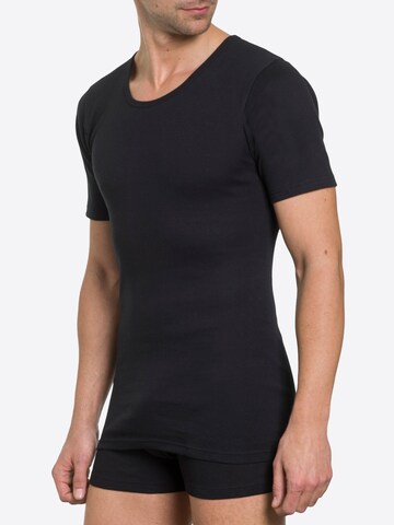 Haasis Bodywear Unterhemd in Schwarz