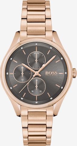 BOSS Uhr in Gold: predná strana