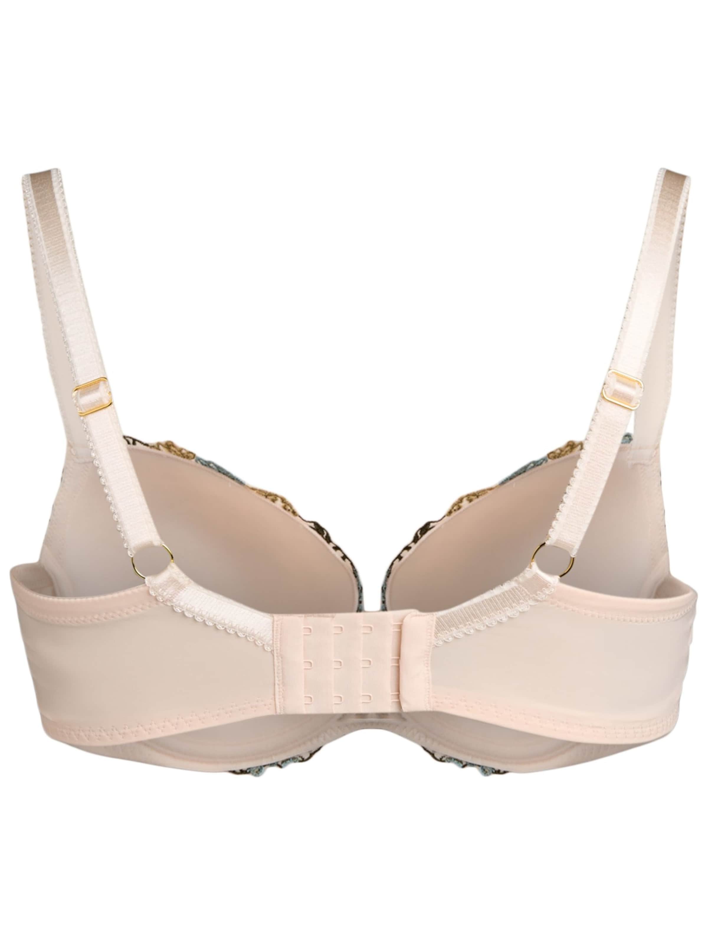 Devoted by Zizzi T-shirt BH 'Lykke' in Beige