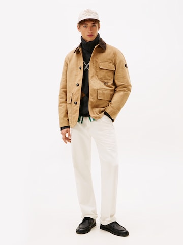 TOMMY HILFIGER Демисезонная куртка в Бежевый