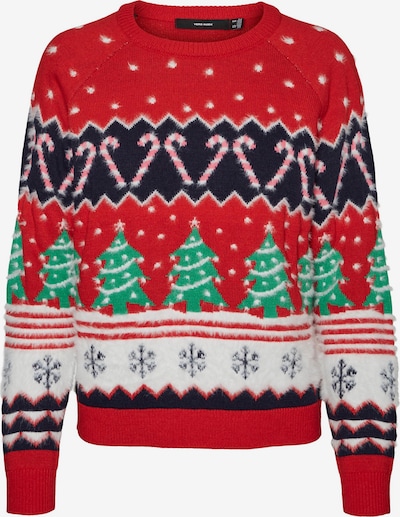 VERO MODA Pullover 'Xmas' in mischfarben, Produktansicht