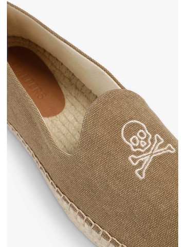 Espadrilles 'Skull' Scalpers en gris