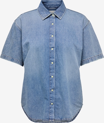 ONLY Carmakoma Pusero 'CARMontreal' värissä sininen: etupuoli