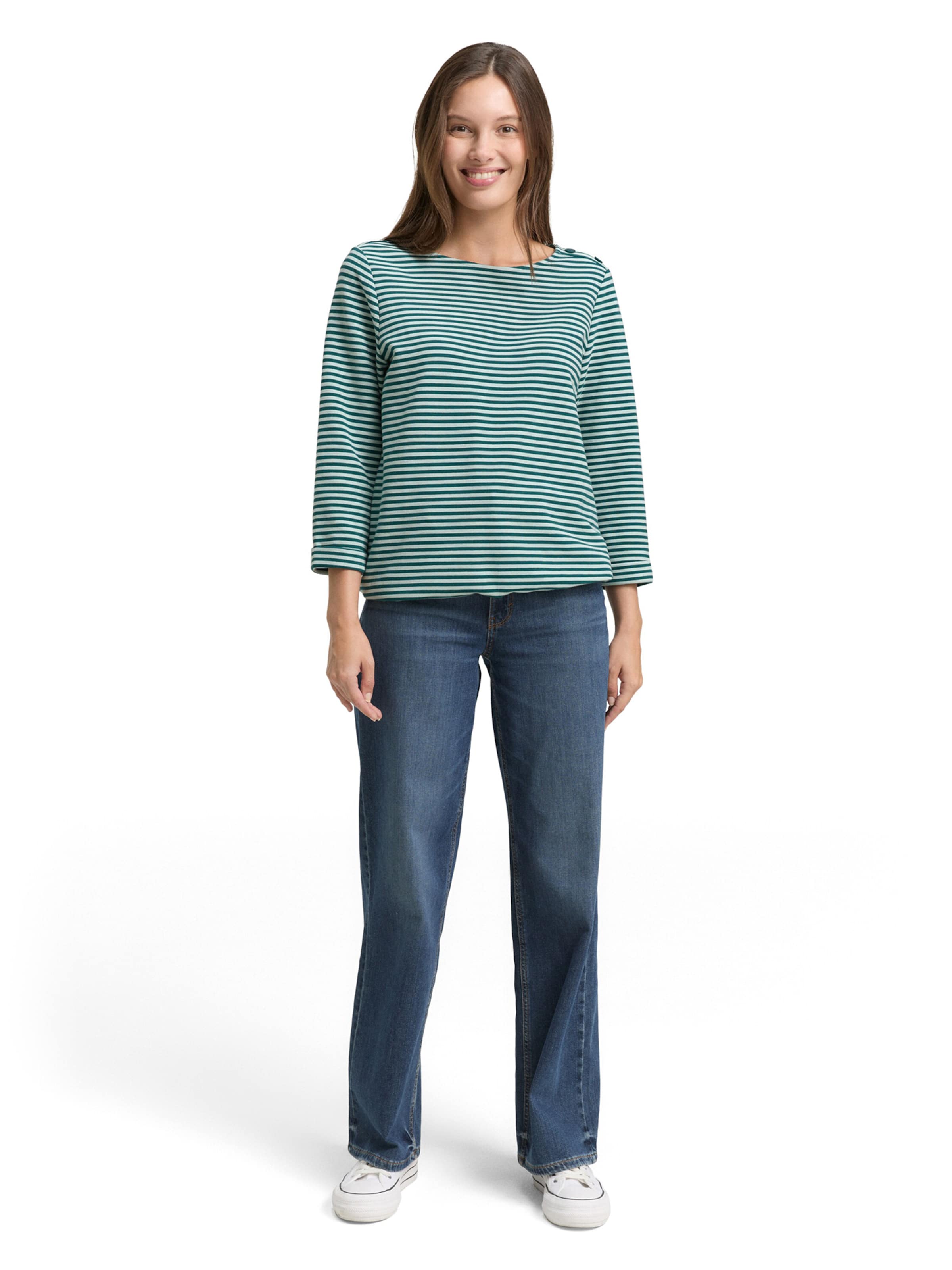 TOM TAILOR - Camiseta en verde