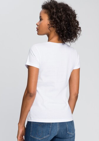 T-shirt Calvin Klein Jeans en blanc