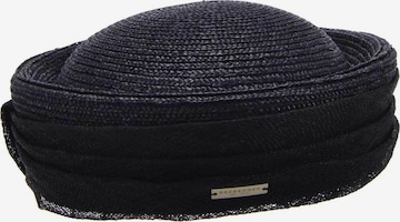 Seeberger Hat 'Cap' in Black: front