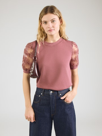 Bluză de molton 'JDYFAIRVIEW' de la JDY pe roz: față