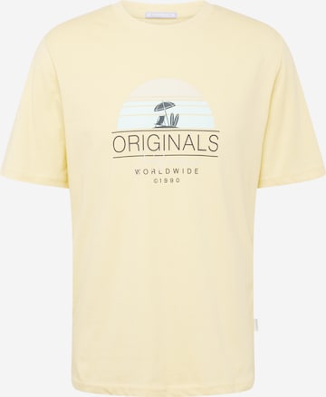 JACK & JONES T-Shirt 'CASEY' in Gelb: predná strana