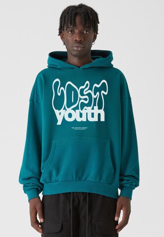 Felpa di Lost Youth in verde: frontale