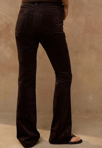 Bootcut Pantalon Next en marron