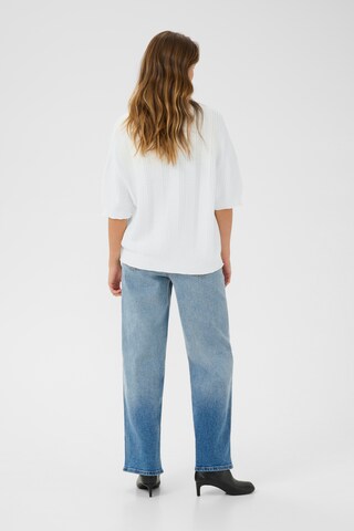 Pull-over 'Whitney' Kaffe en blanc