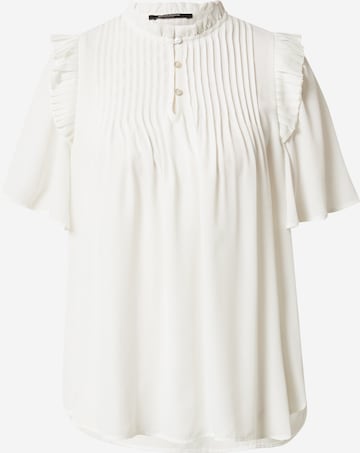 BRUUNS BAZAAR Μπλούζα 'Camilla Adona' σε λευκό: μπροστά