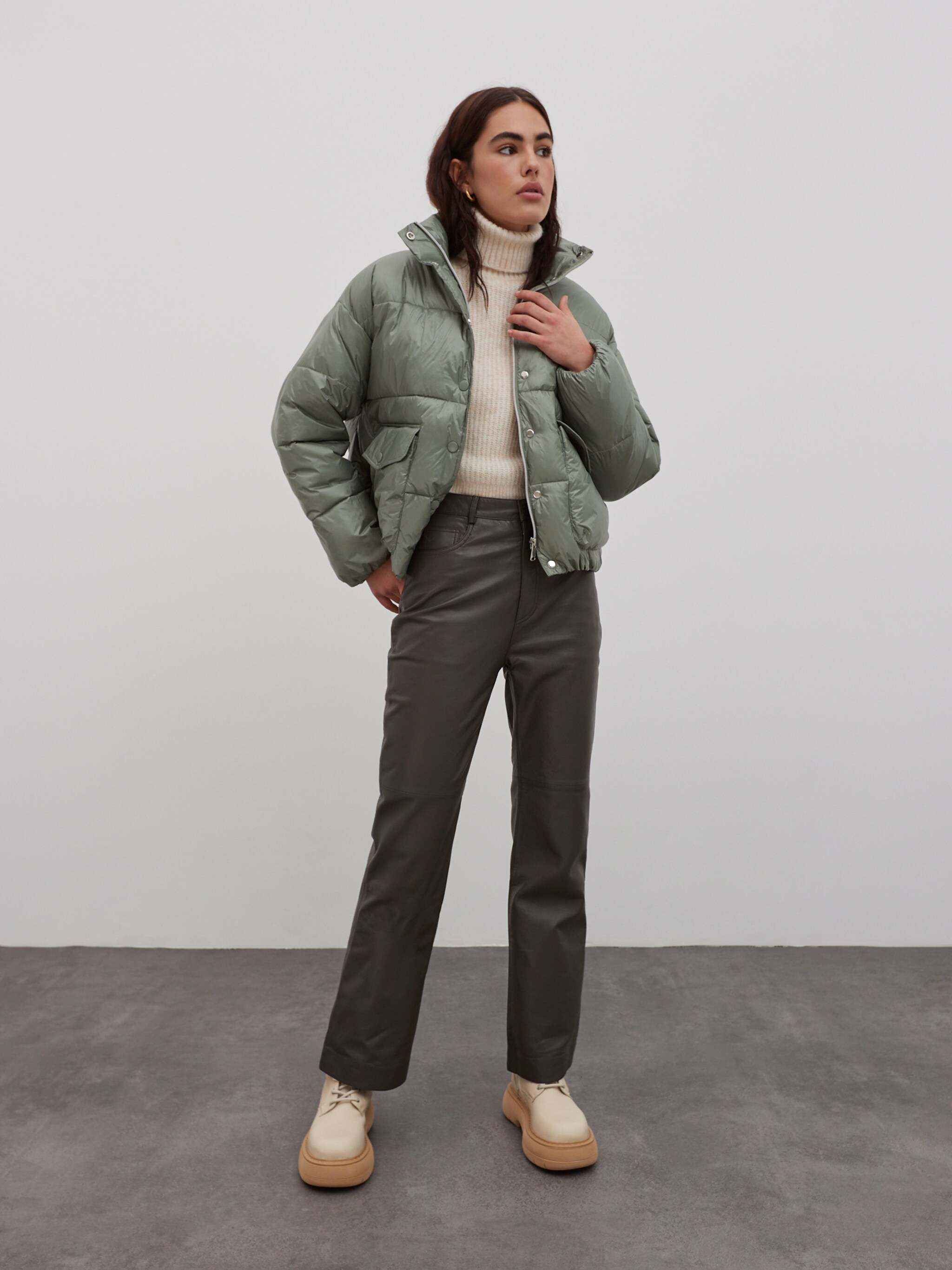 EDITED Produits Veste mi-saison 'Dala' vert pastel