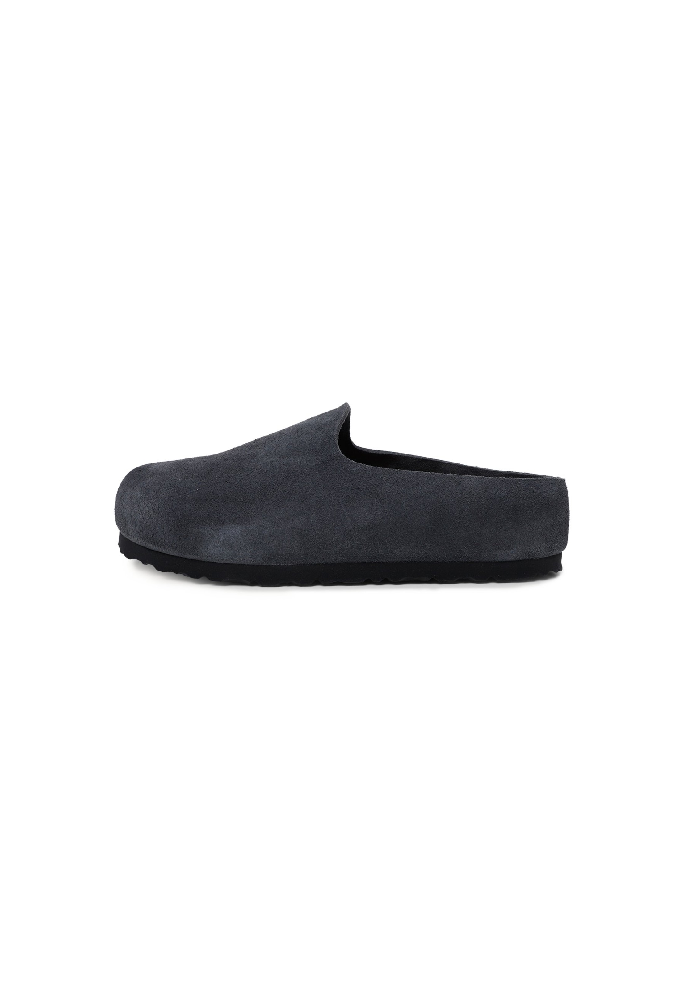 BIRKENSTOCK Pantolette 'Amsterdam' in 36 in dunkelgrau, Produktansicht