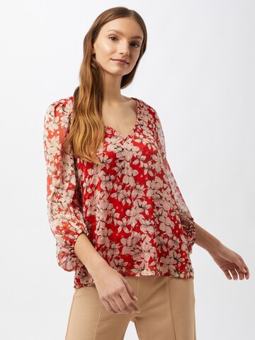 Traffic People Blouse 'Mollie' in Red: front